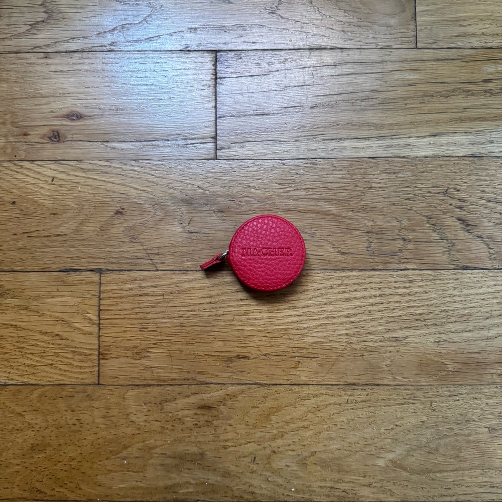 red MaCher tape measurer (O/S)